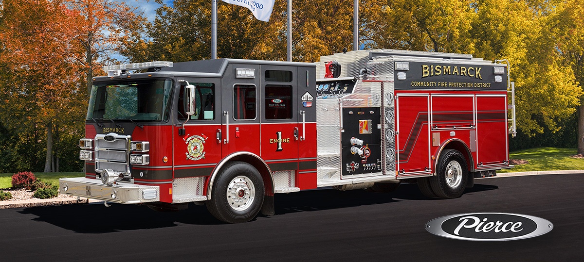 Bismarck Community Fire Protection District Pumper
